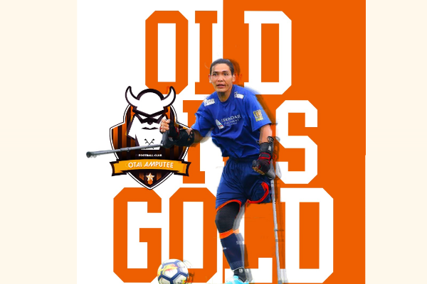 PENYERANG KEBANGSAAN MEWAKILI OTAI AMPUTEE FC.