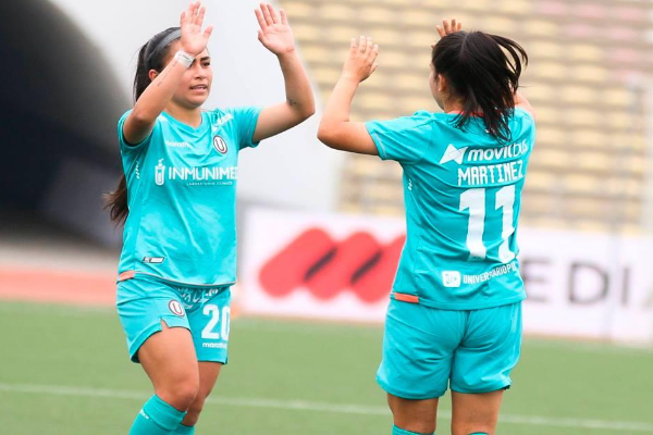 Debut con goleada: Universitario aplastó a santas por 9-0 en inicio de Liga Femenina